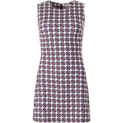 Suki 60s Circle Op Art Mod Dress -Trendify Shop madcapeng circle shift dress burg front 65279.1661264457
