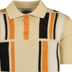 Comet Retro 60s Mod Polo Shirt (B) -Trendify Shop madcapeng comet polo soybean detail 55712.1676647917