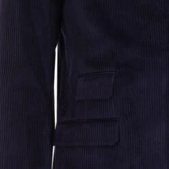 Hemmings Mod Cord 3 Button Blazer T -Trendify Shop madcapeng cord blazer navy detail2 06173.1661263920