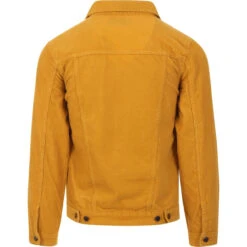 Woburn Mod Cord Western Jacket GOLD -Trendify Shop madcapeng cord jacket gold back 22518.1661264386 6