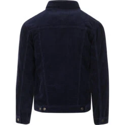 Woburn Jumbo Cord Western Jacket T -Trendify Shop madcapeng cord trucker navy back1 33147.1661264028