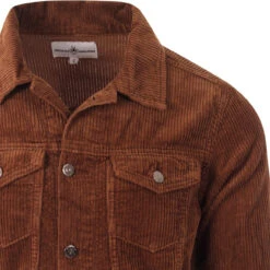 Woburn Jumbo Cord Western Jacket T -Trendify Shop madcapeng cord trucker tan detail 15612.1661264016