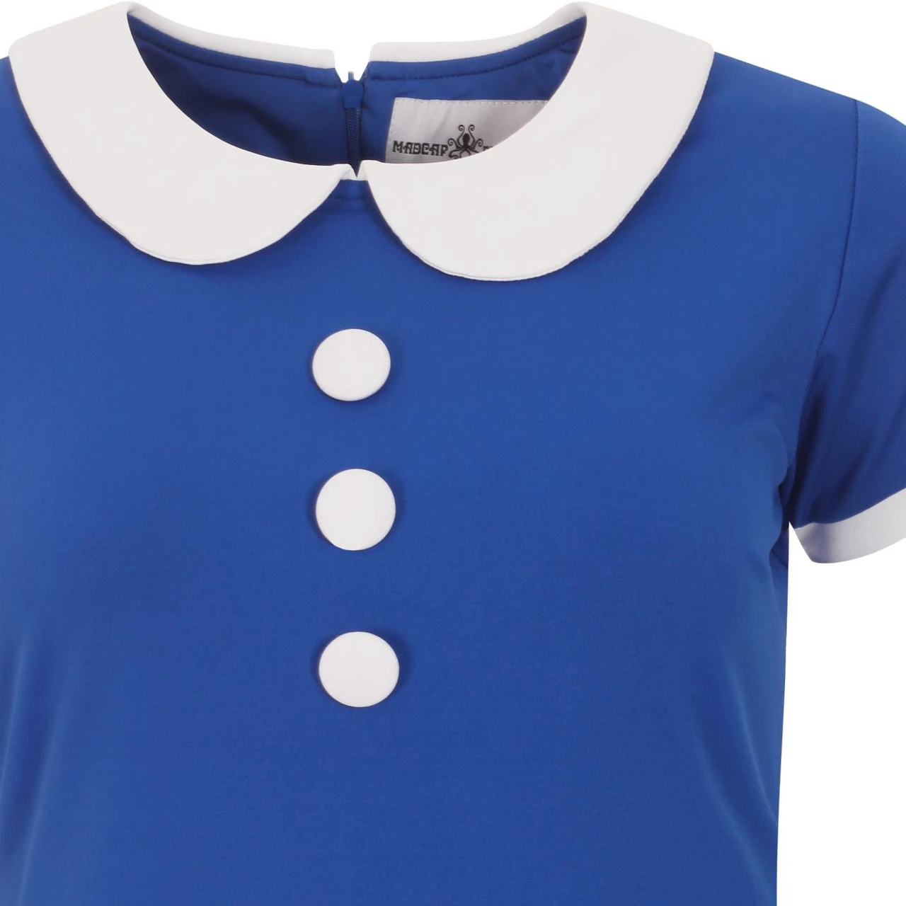 Dollierocker 60s Mod Dress (Teal) 14 Dollierocker 60s Mod Dress (Teal) - Image 12