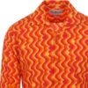 Surfari Retro Resort Collar Shirt -Trendify Shop madcapeng dotwave pattern shirt orange detail 41069.1661263152