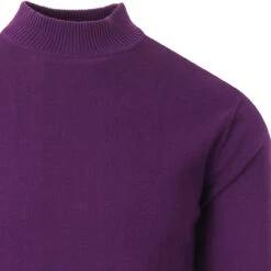 Eastwood Mock Turtleneck Jumper (W) -Trendify Shop madcapeng eastwood turtleneck purple detail 10941.1661264188 1