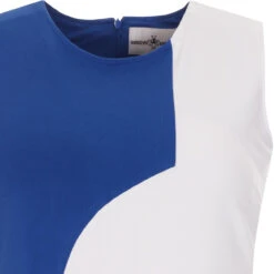 Golightly 60s Mod 2-Tone Dress B/T -Trendify Shop madcapeng golightly dress blue detail 10466.1661263477