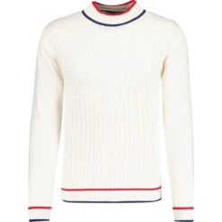 Kingly Grid Jacquard Turtleneck NB -Trendify Shop madcapeng jaquard turtleneck jumper snow front 51295.1678188334 1