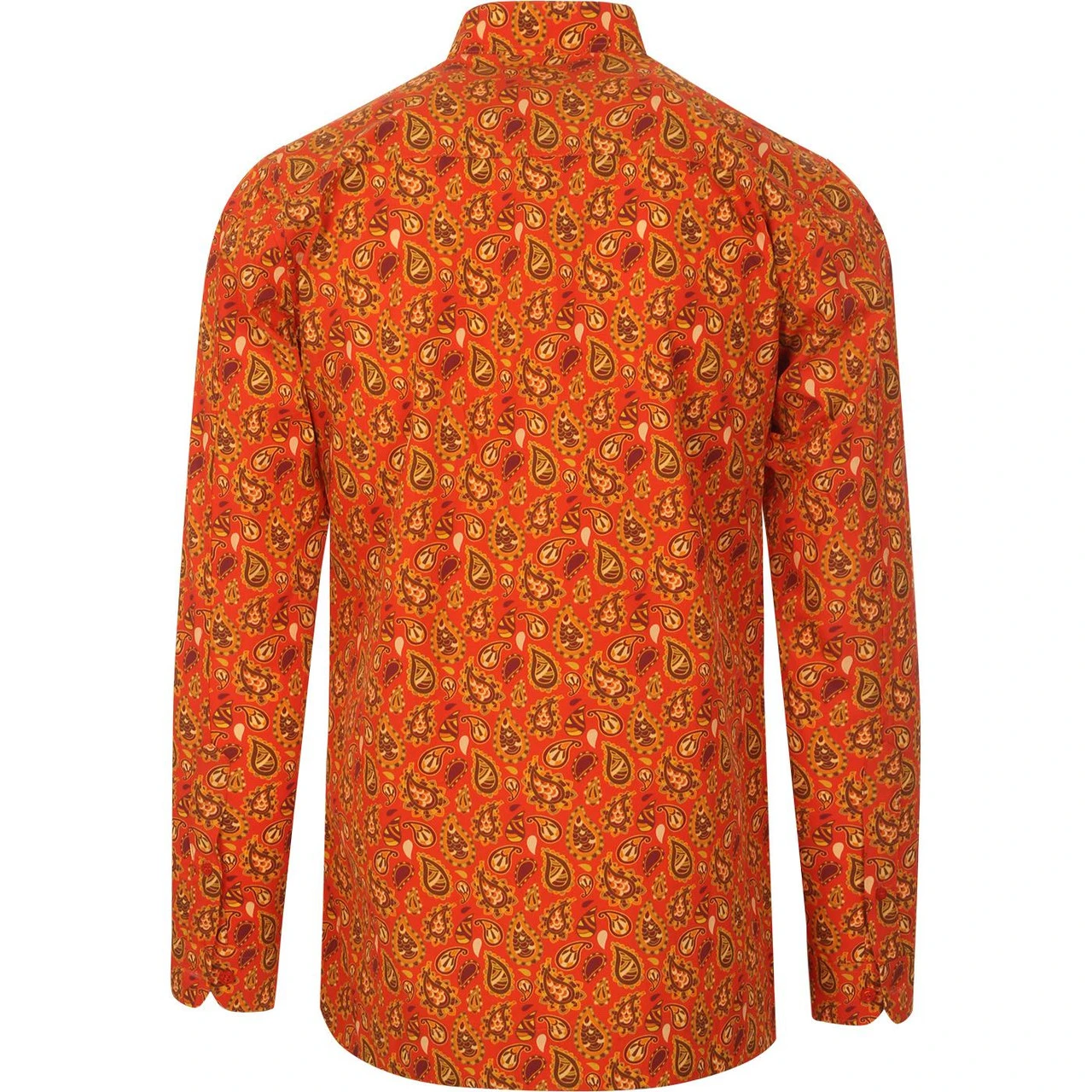 Surbahar Gold Paisley Kaftan Shirt 3 Surbahar Gold Paisley Kaftan Shirt