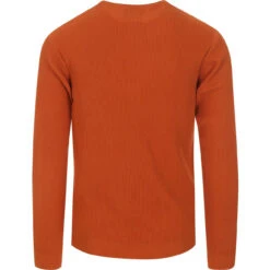 Caine Ribbed Grandad Top (Birch) -Trendify Shop madcapeng ribbed long polo rust back 74989.1661264056
