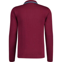 Nova Rib Knit Tonal Stripe Polo TP -Trendify Shop madcapeng ribbed polo top portback 00083.1673453186 1