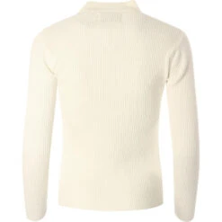 Brigitte Ribbed Turtleneck Top (MO) -Trendify Shop madcapeng ribbed turtleneck white back 22596.1661264131 4