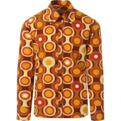 Trip Psych-Out Circle Mod Shirt B/M 27 Trip Psych-Out Circle Mod Shirt B/M -Trendify Shop madcapeng trip shirt mustard fornt 36357.1661264560 1