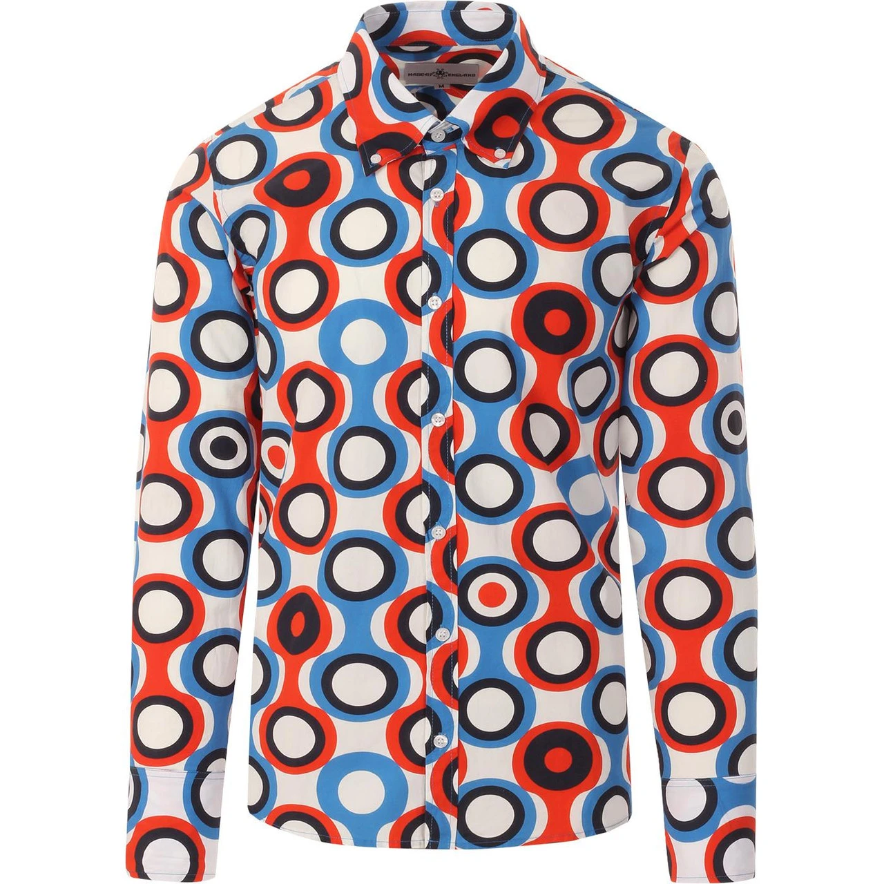 Trip Psych-Out Circle Mod Shirt B/M 9 Trip Psych-Out Circle Mod Shirt B/M - Image 7