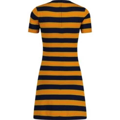 Cassia 60s Mod Knit Stripe Dress N -Trendify Shop madcapengland cassia dress navy back1 31763.1671539668 1