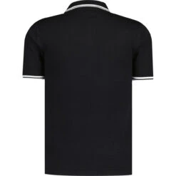 Empire Retro Popcorn Knit Polo (JR) -Trendify Shop madcapengland empire polo tshirt black back 05327.1687259703