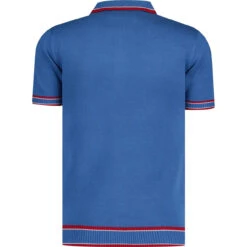 Miles Mod Jacquard Knit Polo (FB) -Trendify Shop madcapengland jacquard zip polo federal back 33848.1687189014