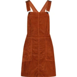 Marlo 1960s Cord Pinafore Dress (G)