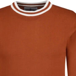 LS Moon Mod Tipped Knit Jumper (G) -Trendify Shop madcapengland moon ls top ginger detail 03641.1689696934 1