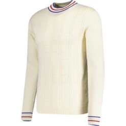 Moore MADCAP Turtleneck Pointelle Knit Jumper (WW) -Trendify Shop madcapengland turtleneck pointelle top white side 11912.1676646925