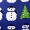 Frosty Retro 70s Indie Snowman Christmas Jumper BL -Trendify Shop retro frosty snowman jumper blue21 08405.1661339212
