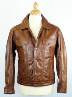 Wyatt Retro 70s Leather Jacket -Trendify Shop retro leather flight jacket2 26854.1661338610