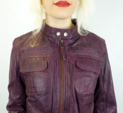Casino Retro 70s Leather Jacket B -Trendify Shop retro womens leather jacket purple1 56377.1661338804