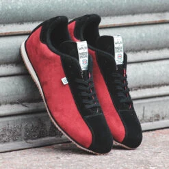 Italia WALSH X Bowling Trainers -Trendify Shop walsh madcap trainers red black 2 44899.1661261734