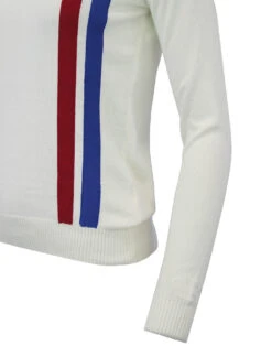 Action Womens Mod Racing Jumper RW -Trendify Shop womens racing jumper off white 2 19335.1661272013 5
