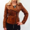 Rebecca - Retro 70s Indie Leather Biker Jacket (T) -Trendify Shop womens retro leather jacket brn5 44642.1661339163