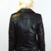Lilly Retro Fifties Indie Leather Biker Jacket (B) -Trendify Shop womens retro leather jacket lily2 74863.1661338969